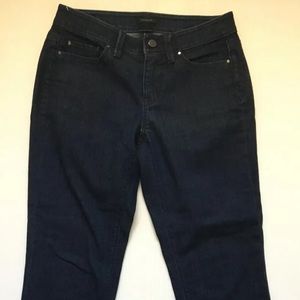 Ann Taylor Womens sz 0 Curvy  Stretch Dark Wash Denim Jeans